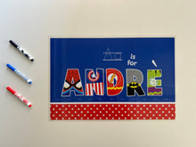 Load image into Gallery viewer, My Little Heroes Placemat
