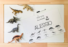 Load image into Gallery viewer, My Little Dinosaur Placemat