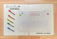 Load image into Gallery viewer, My Little Emily Placemat