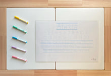 Load image into Gallery viewer, My Little Montessori Placemat