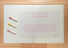 Load image into Gallery viewer, My Little Princess Placemat