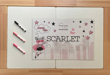 Load image into Gallery viewer, My Little Super Girl Placemat