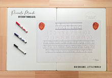 Load image into Gallery viewer, My Little Baseball Placemat