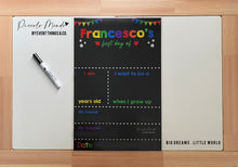 Load image into Gallery viewer, My Little School Board (Generic Version)