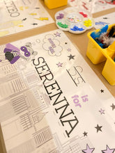 Load image into Gallery viewer, My Little Super Girl Placemat