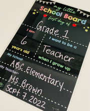 Load image into Gallery viewer, My Little School Board (Generic Version)