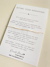 Load image into Gallery viewer, Intention Wish Bracelet