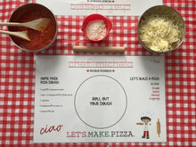Load image into Gallery viewer, My Little Pizza Mat Placemat