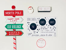 Load image into Gallery viewer, My Little Cookies and Milk Mat for Santa