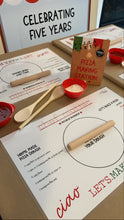 Load image into Gallery viewer, My Little Pizza Mat Placemat