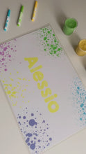 Load and play video in Gallery viewer, My Little Art Splash Placemat
