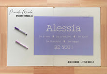 Load image into Gallery viewer, My Little Affirmation Placemat
