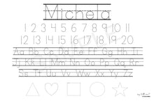 Load image into Gallery viewer, My Little Boho Rainbow Placemat
