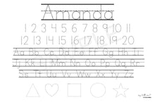 Load image into Gallery viewer, My Little Zoey Placemat
