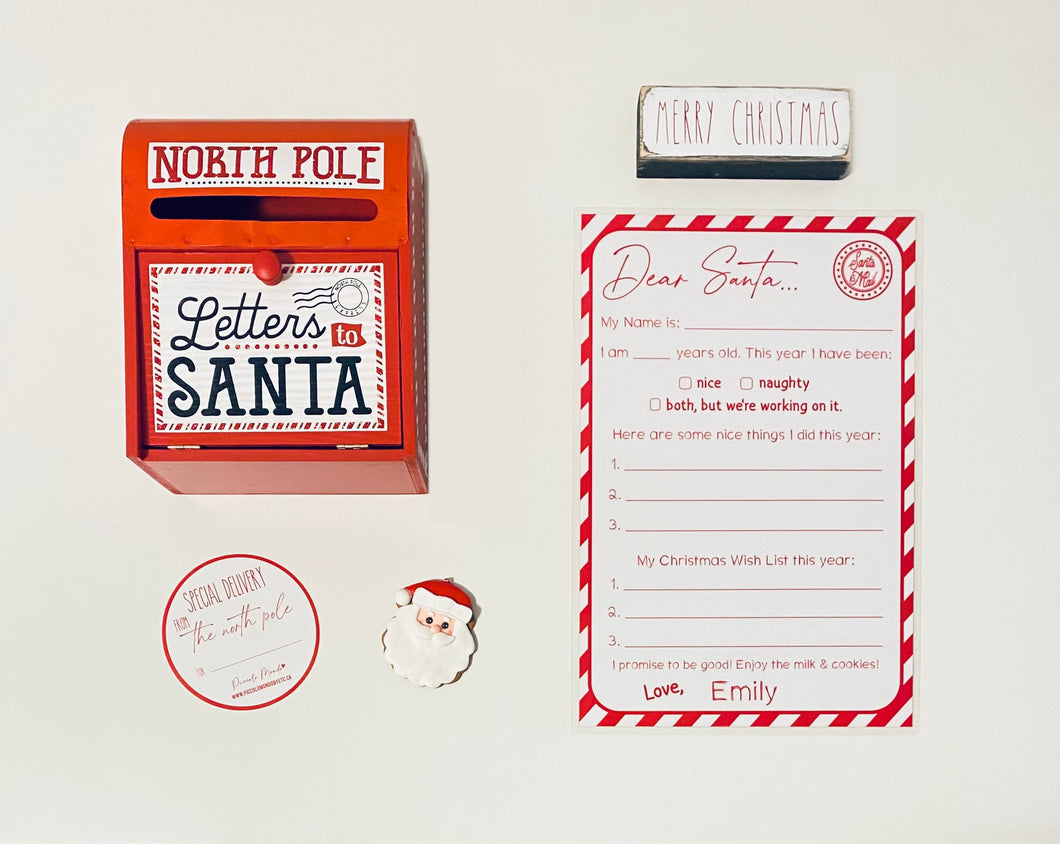My Little Letter to Santa