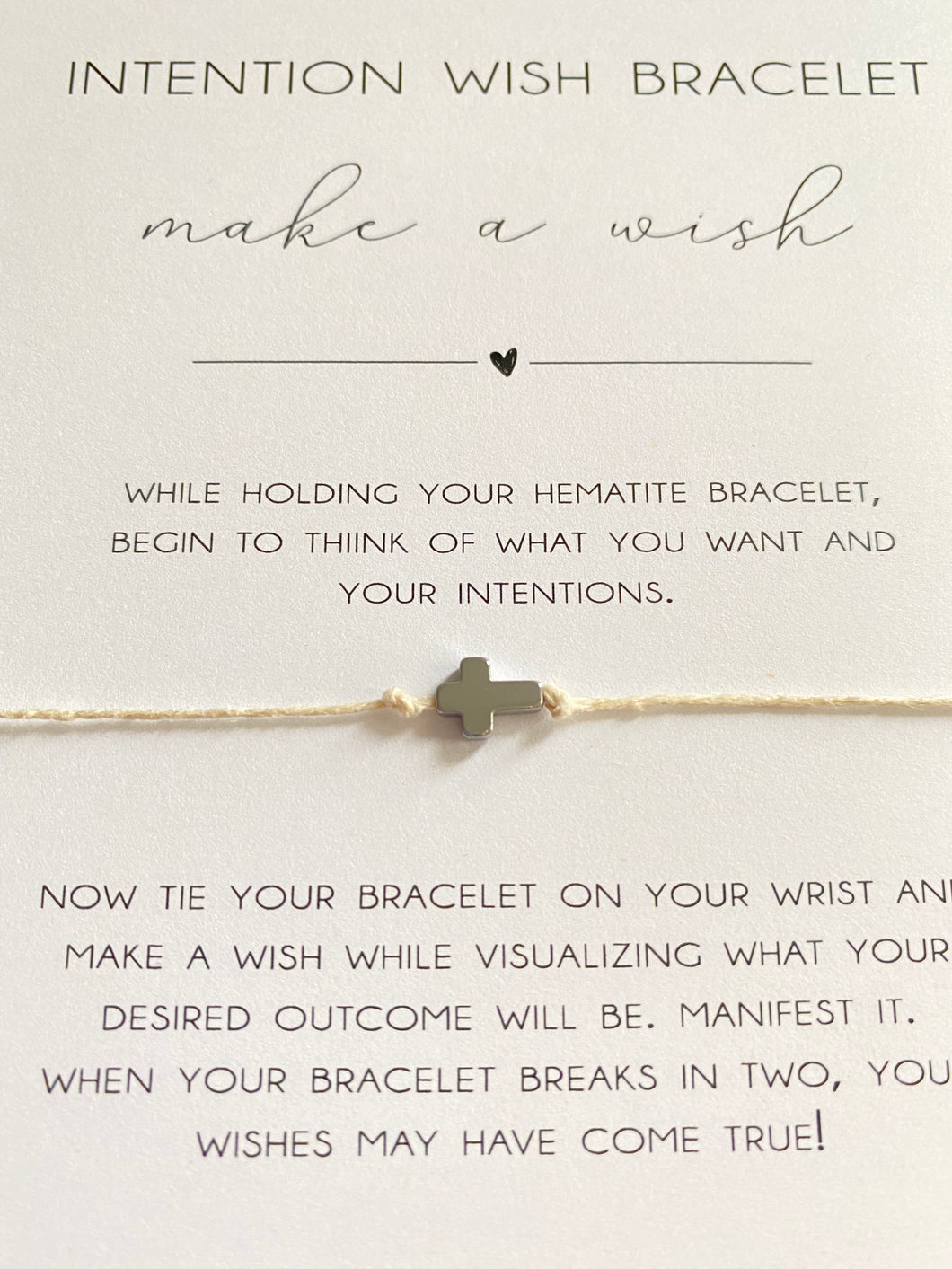 Intention Wish Bracelet