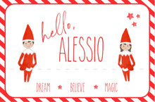 Load image into Gallery viewer, My Little Elf Placemat
