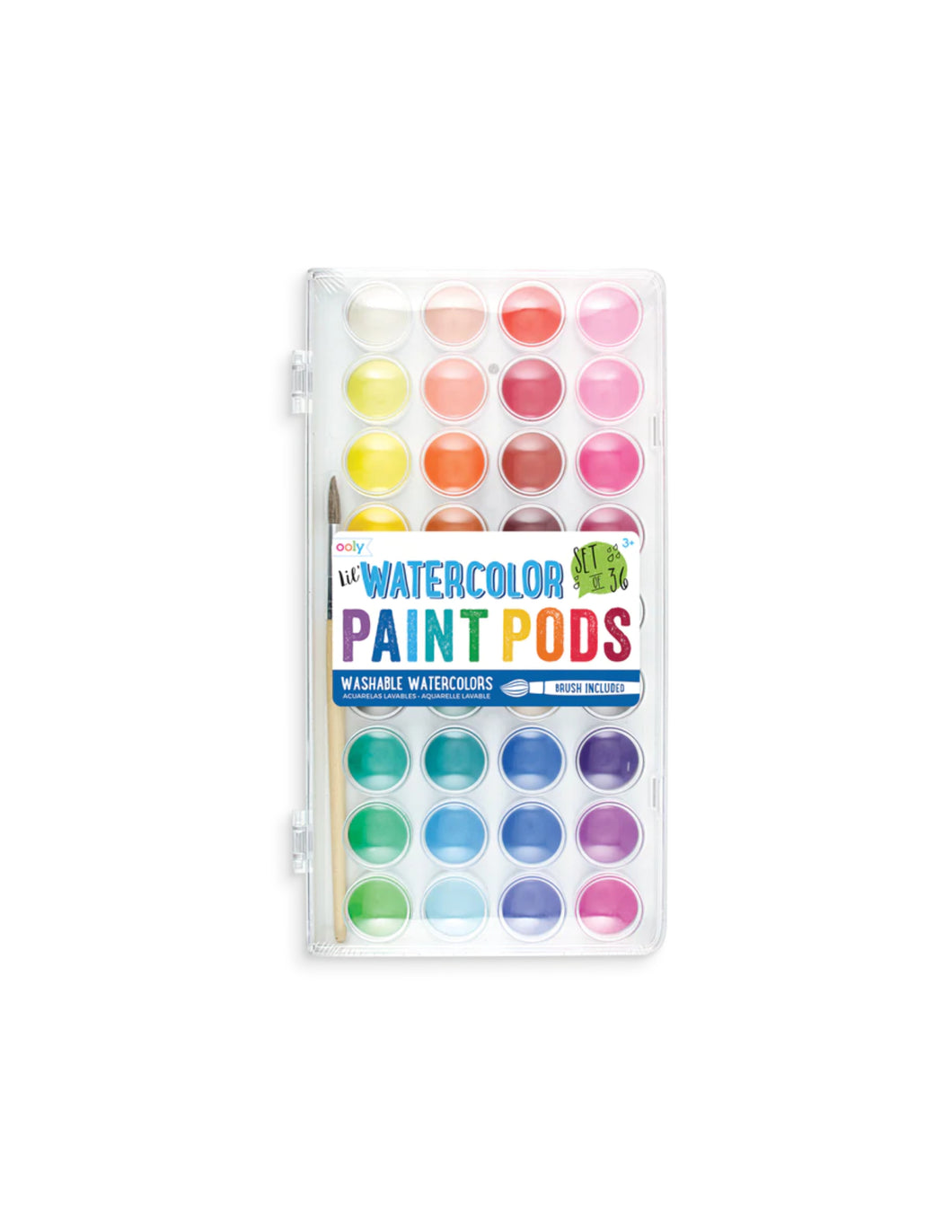 Lil' Paint Pods Watercolor Paint - Set of 36